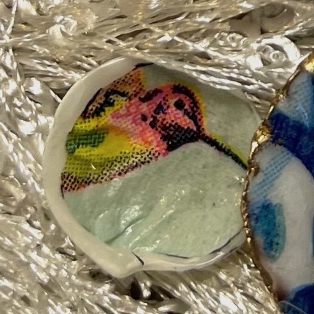 Sea Shell Decoupage art